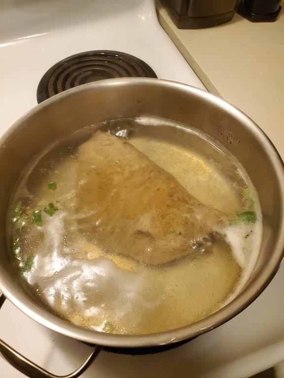 Boiling flank steak