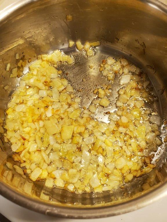 Browned onions