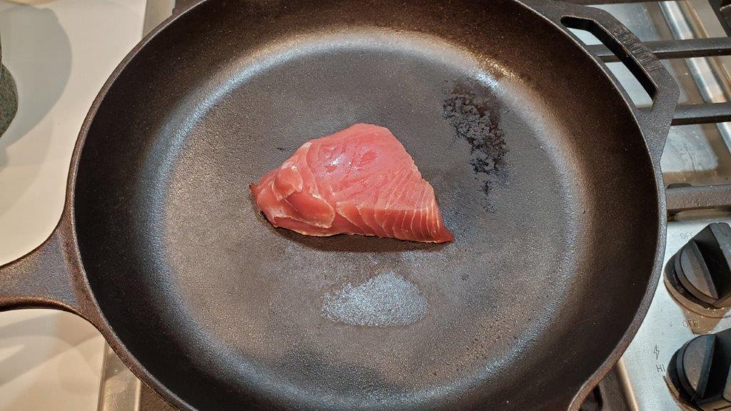 Tuna cooking