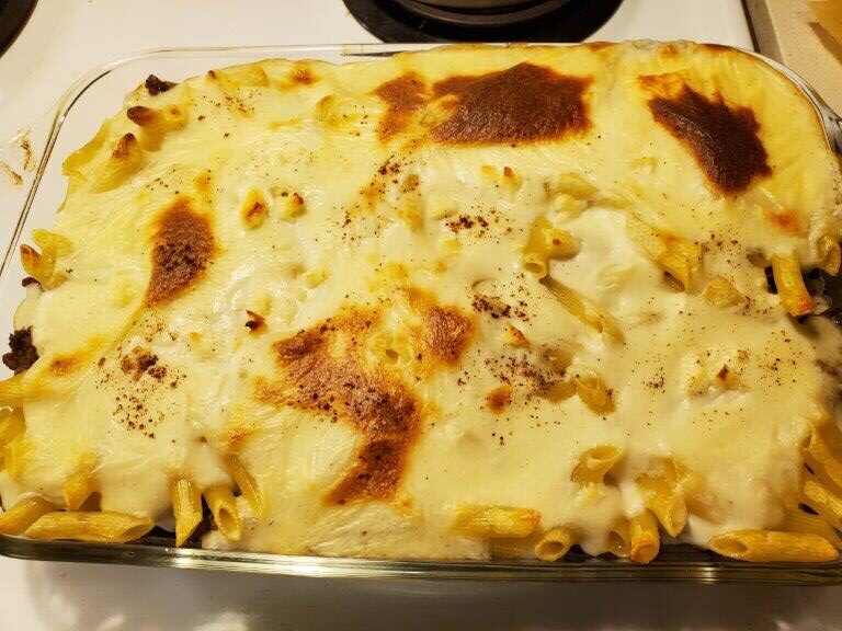 Baked pasta bake