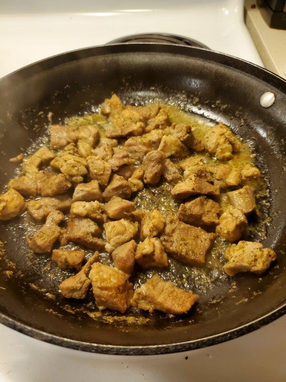 Cooked pork