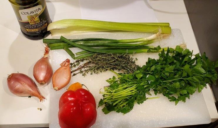 Green sauce ingredients