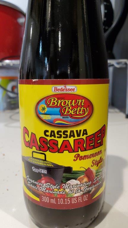 Cassareep sauce