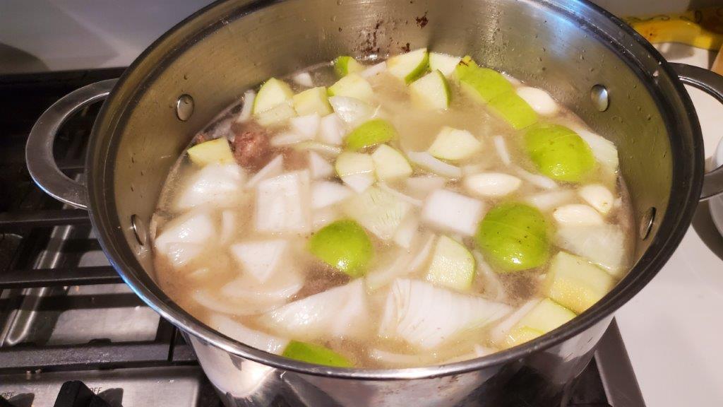 Broth cooking
