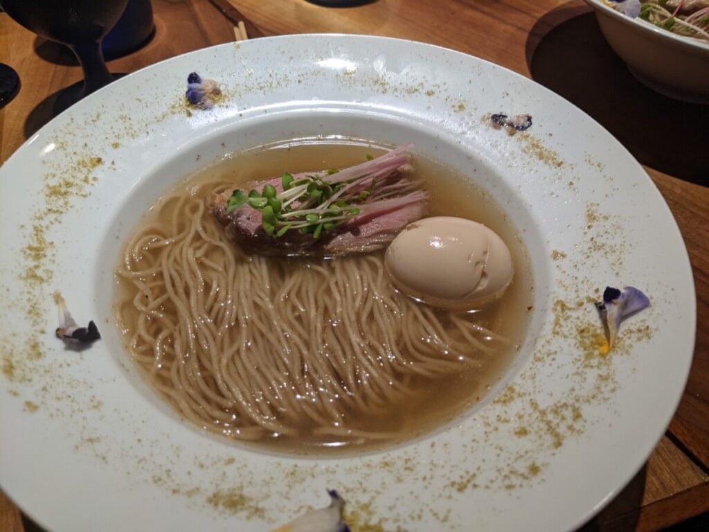 Duck ramen