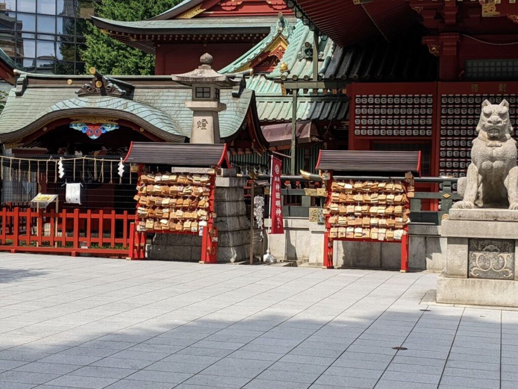 Tablets at Kanda shrine