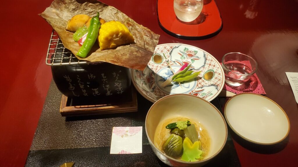 Ryokan meal, third course