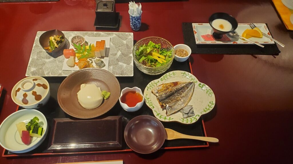 Ryokan breakfast