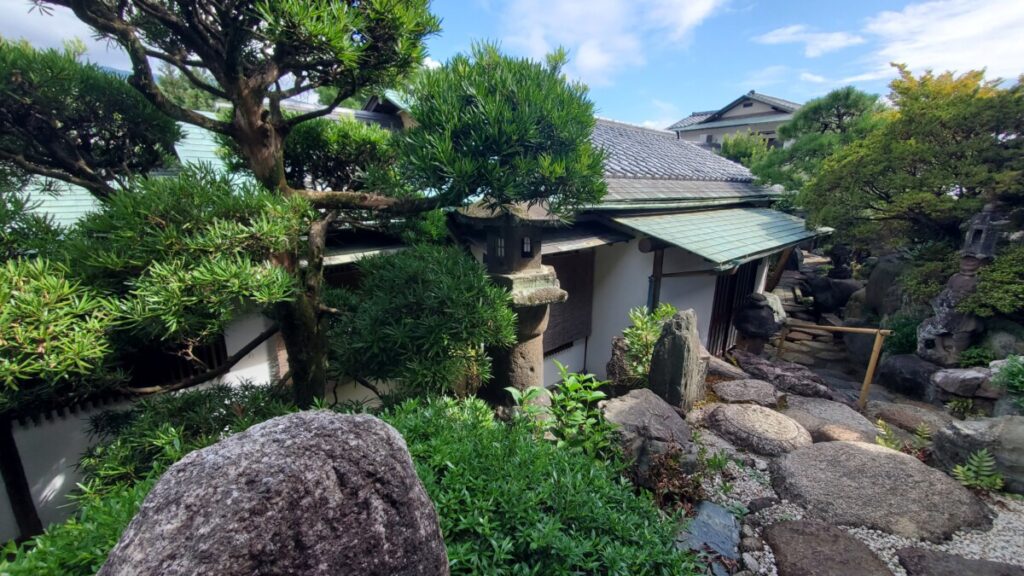 Ryokan room from the outside