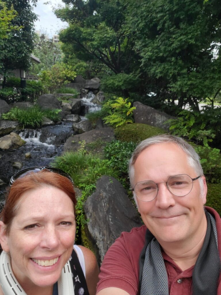 Waterfall at Senso-ji