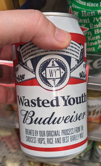 Wasted Youth Budwiser