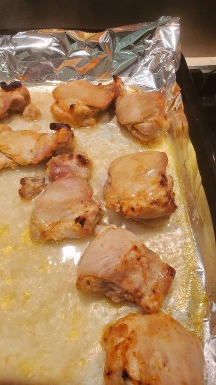 Broiled chicken.