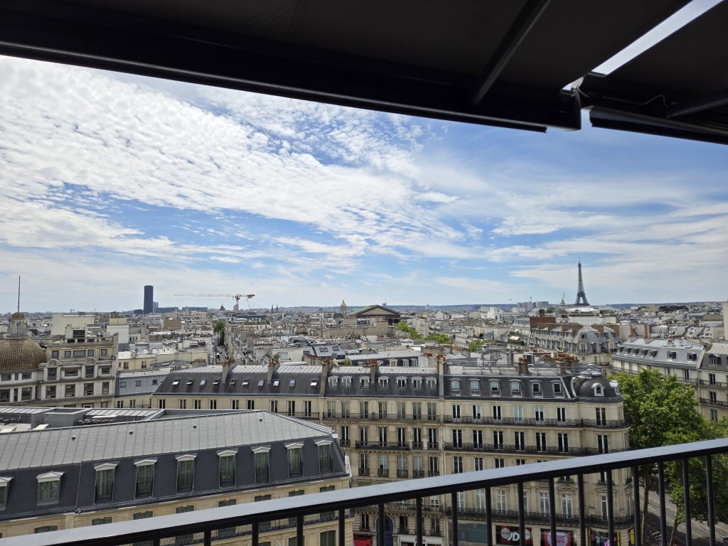View from rooftop terrace