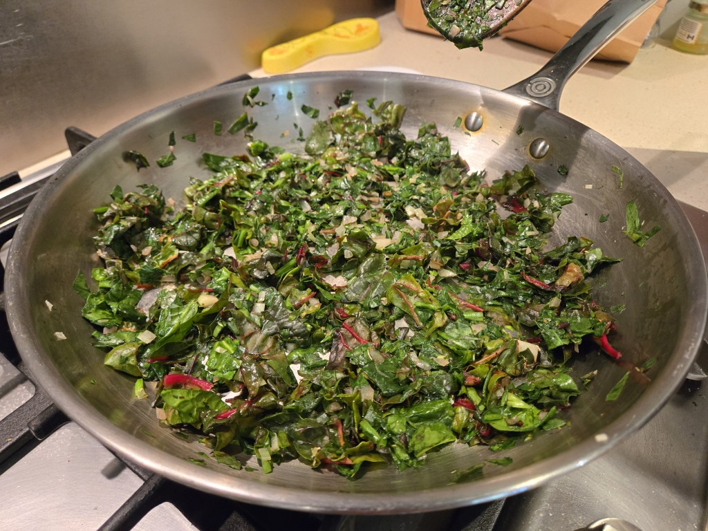 Filing cooking down